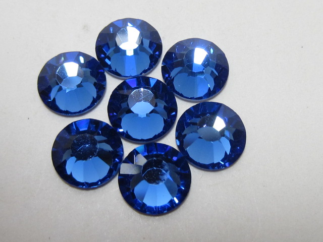 1 Gross 7ss SAPPHIRE (maxima) FLATBACK PRECIOSA Rhinestones